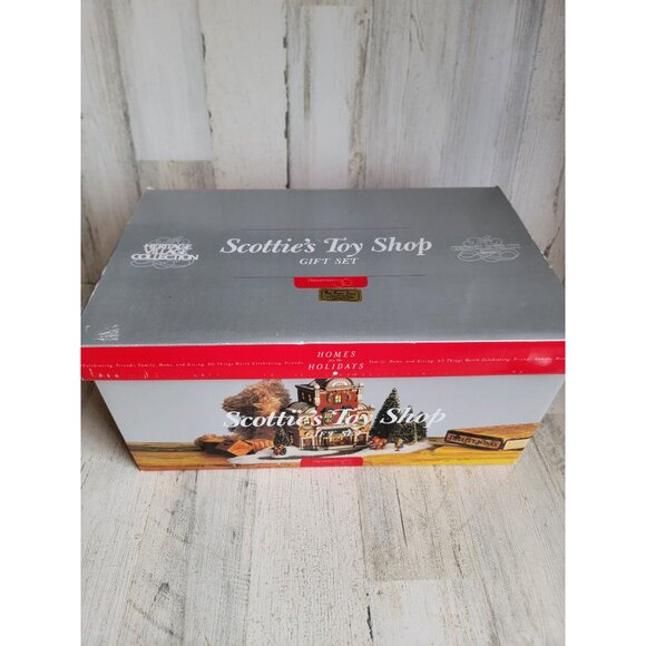 Dept 56 58871 Scottie's toy shop Village accessory Xmas - Picture 11 of 12